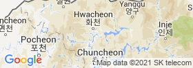 Hwacheon map